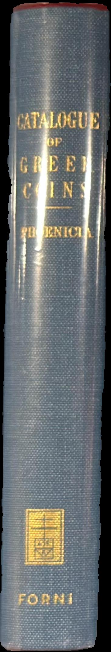 Catalogue of the Greek coins of Phoenicia live spine