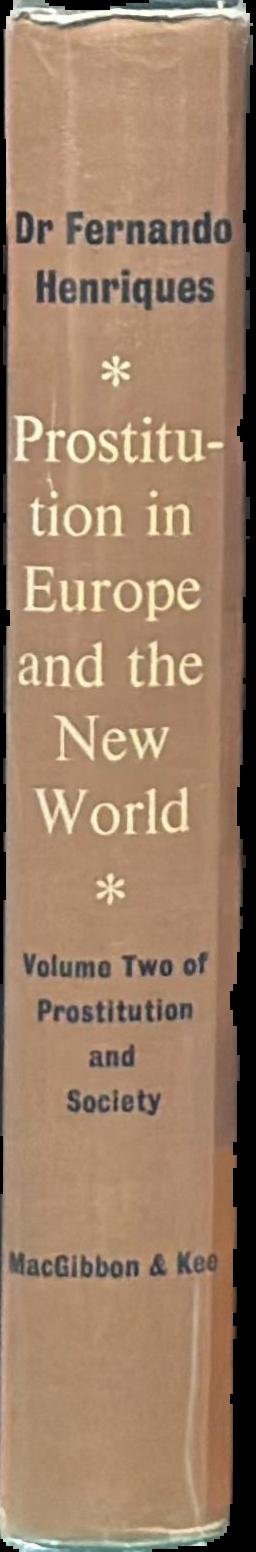 Prostitution in Europe and the New World live spine