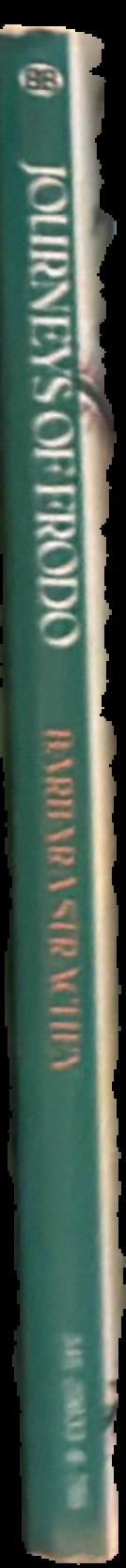 Journeys of Frodo : An atlas of J. R. R. Tolkien's The Lord of the Rings / Barbara Strachey live spine