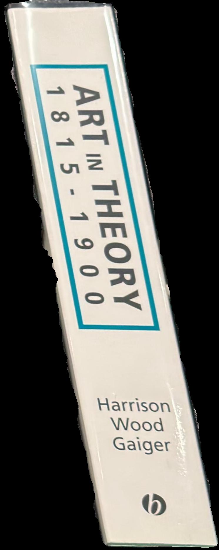 Art in theory, 1900-2000 : an anthology of changing ideas live spine