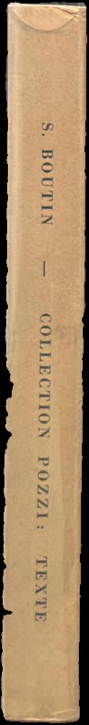 Catalogue des monnaies Grecques antiques de l'ancienne collection Pozzi : monnaies frappees en Europe : texte live spine
