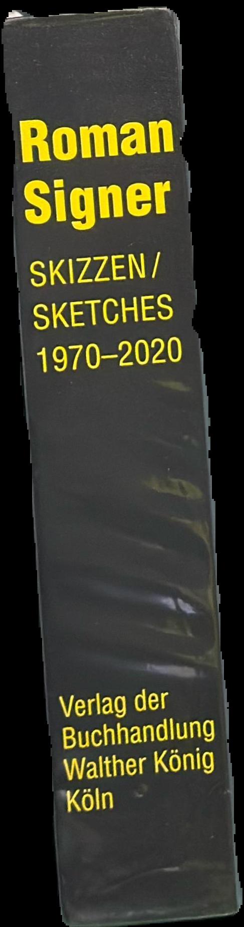 Roman Signer : skizzen / sketches 1970-2020 / edited by Stephan Kunz, Aleksandra Signer, Peter Zimmermann ; text, Stephan Kunz live spine
