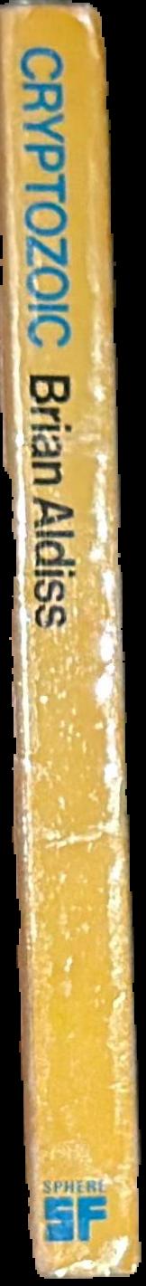 Cryptozoic / Brian Aldiss live spine