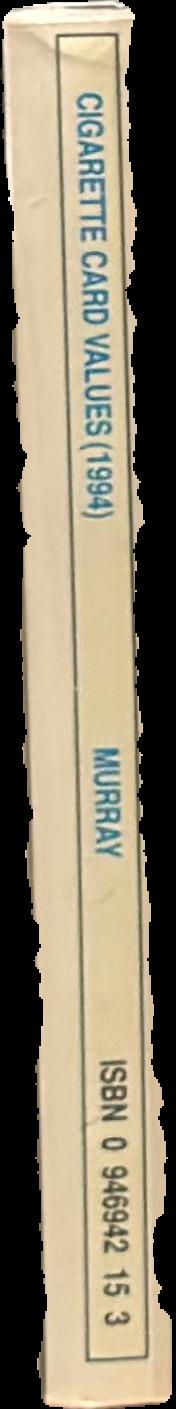 Cigarette card values : 1994 catalogue of cigarette and other trade cards live spine