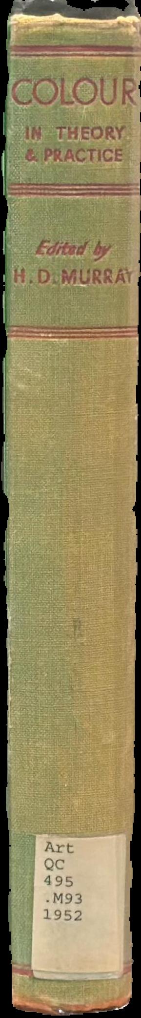Colour : in theory and practice live spine