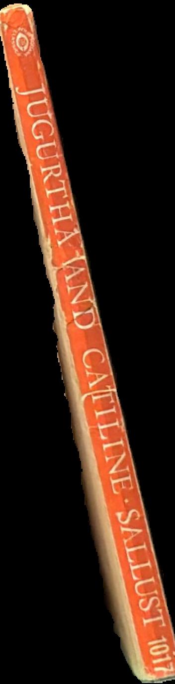 The war against Jugurtha, and, The conspiracy of Catiline live spine