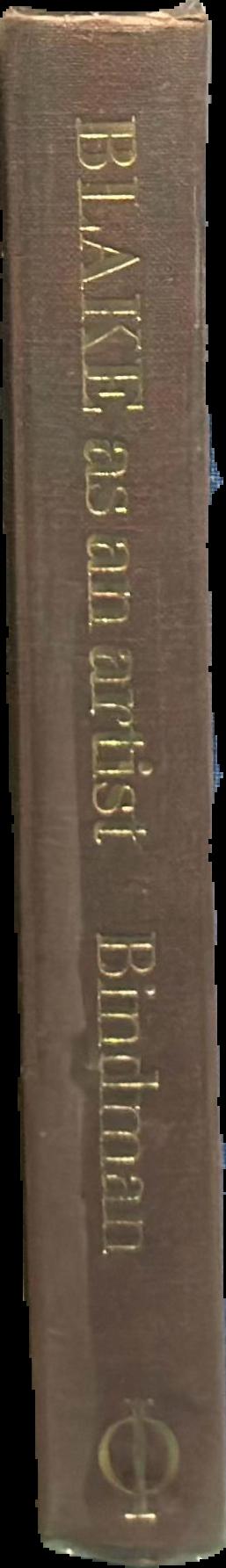 Blake as an artist live spine