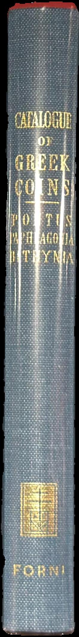 Catalogue of the Greek coins of Caria, Cos, Rhodes &c (plates) live spine