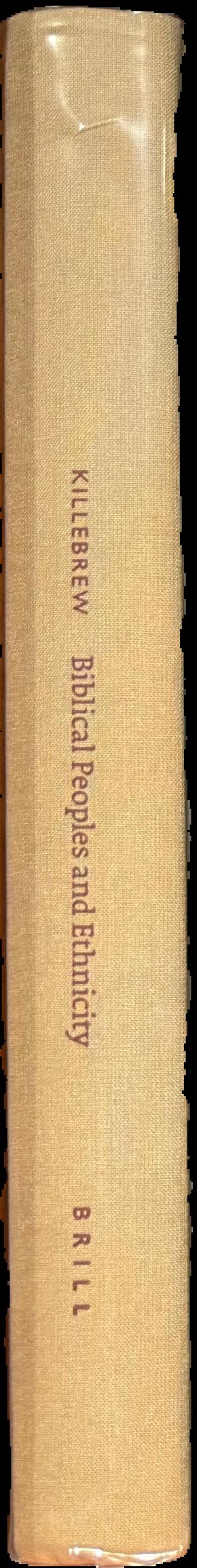 Biblical peoples and ethnicity : an archaeological study of Egyptians, Canaanites, Philistines and early Israel, 1300-1100 BCE live spine