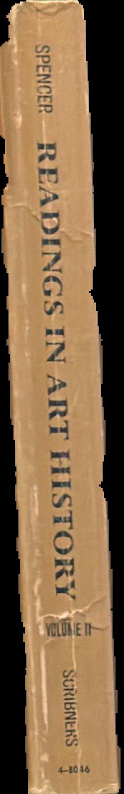 Readings in art history : volume II : the Renaissance to the present live spine