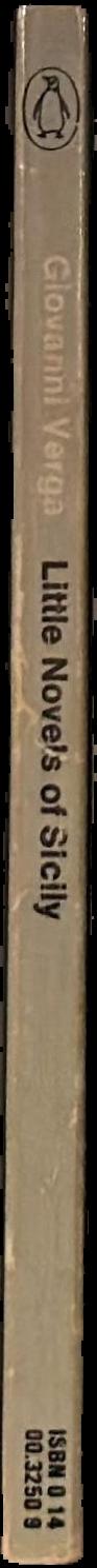 Little novels of Sicily live spine