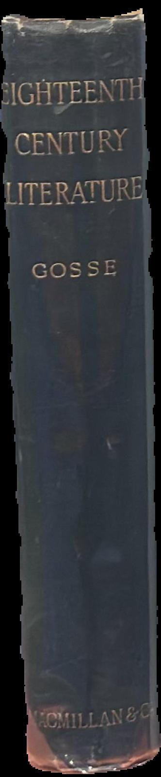 A history of Eighteenth Century literature (1660-1780) live spine