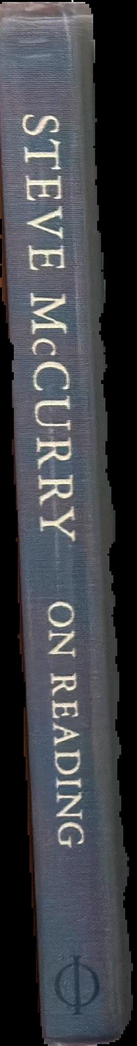 Steve McCurry : on reading / foreword by Paul Theroux live spine