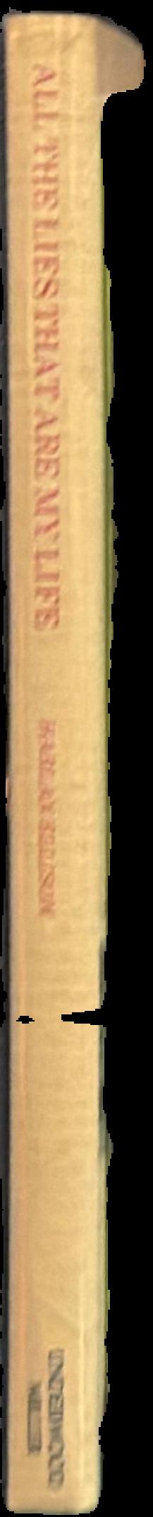 All the lies that are my life live spine