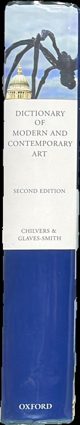A dictionary of modern and contemporary art live spine