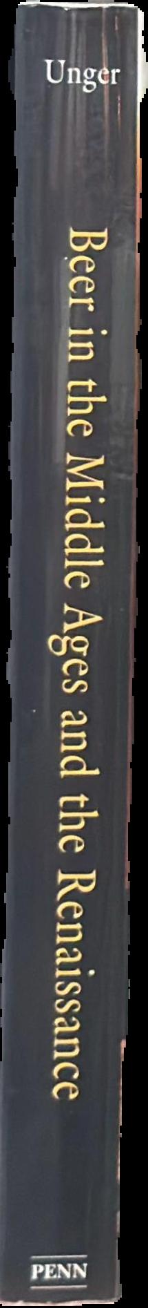 Beer in the Middle Ages and the Renaissance live spine