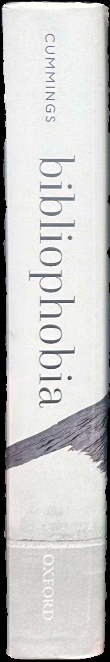Bibliophobia : the end and the beginning of the book live spine