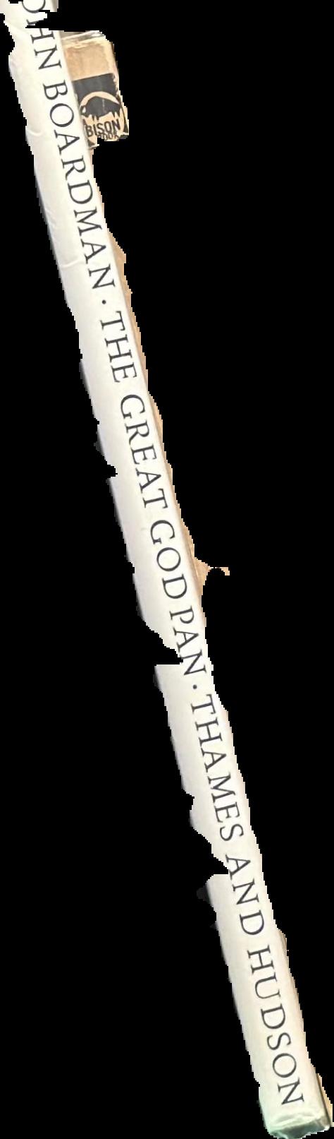 The great god Pan : the survival of an image / John Boardman live spine