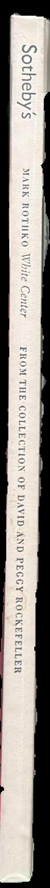 Mark Rothko : White Center : from the collection of David and Peggy Rockefeller live spine
