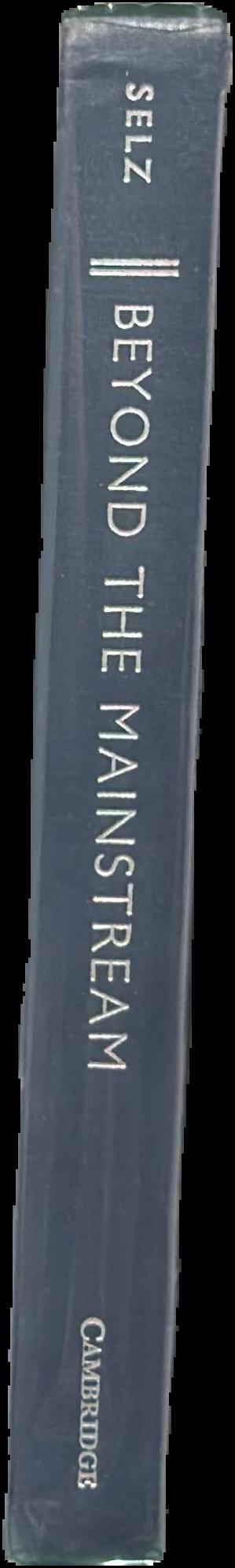 Beyond the mainstream : essays on modern and contemporary art live spine