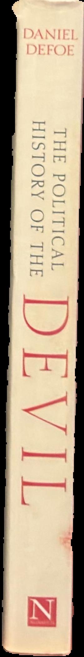 The political history of the devil / Daniel Defoe live spine
