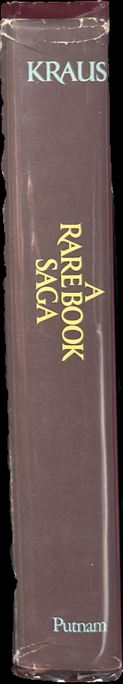 A rare book saga : the autobiography of H. P. Kraus live spine