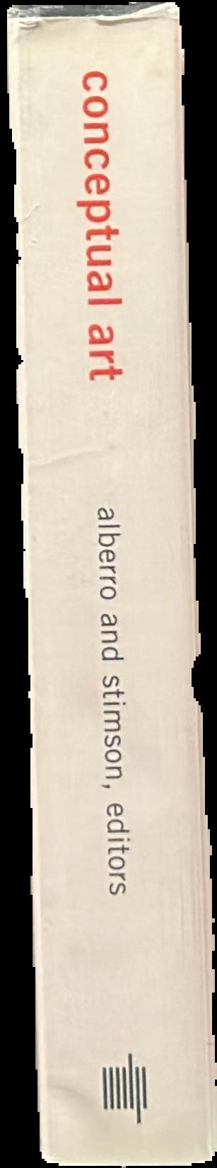 Conceptual art : a critical anthology live spine