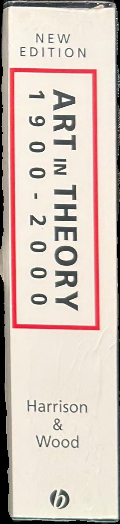 Art in theory, 1900-2000 : an anthology of changing ideas live spine