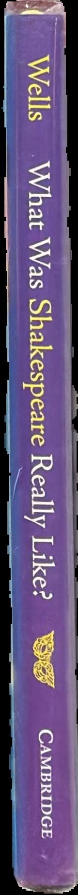 What was Shakespeare really like? live spine