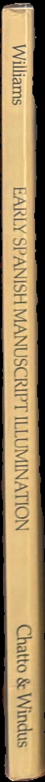 Early Spanish manuscript illumination live spine