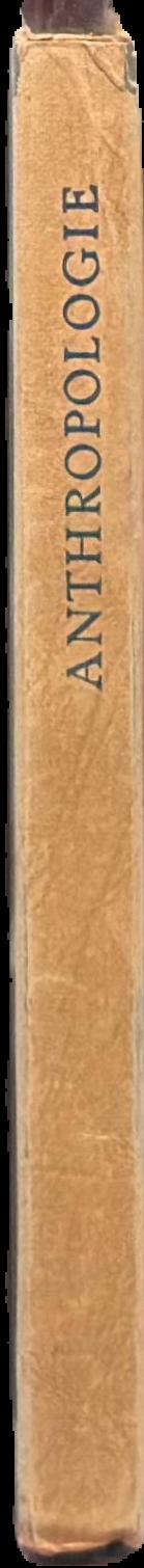 Grundrisse der Anthropologie : autorisierte deutsche Ausgabe des Werkes Les races humaines live spine