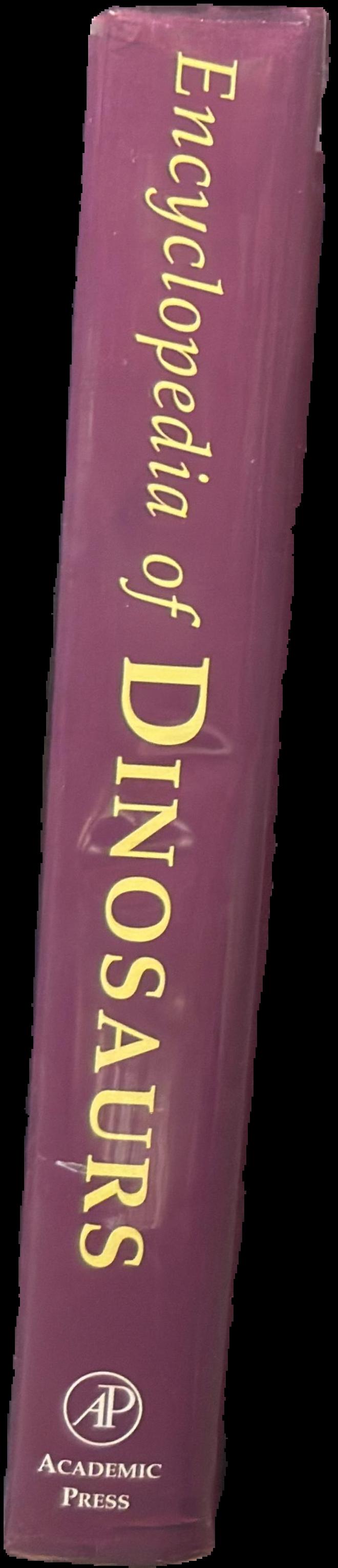 Encyclopedia of dinosaurs live spine