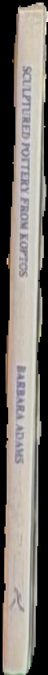 Sculptured pottery from Koptos in the Petrie Collection live spine