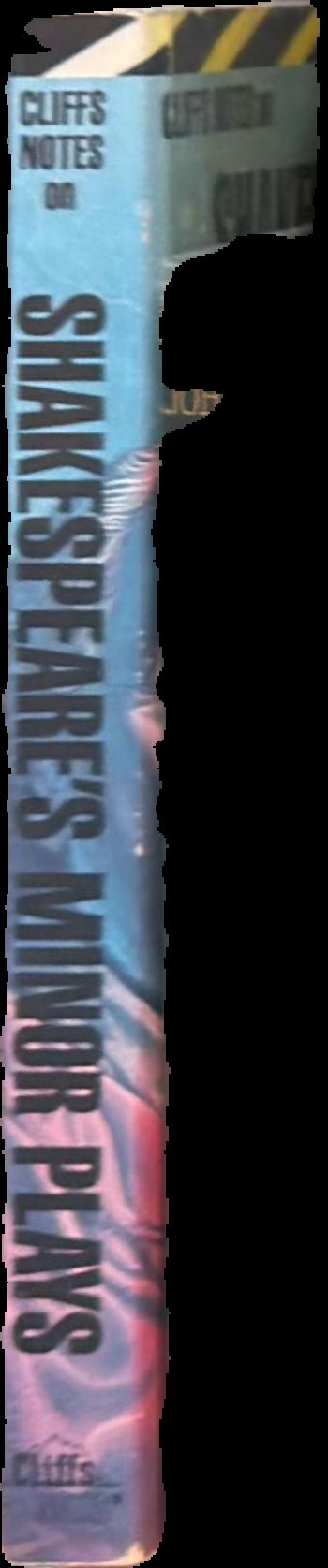 Shakespeare's minor plays : notes / editor, Gary Carey live spine