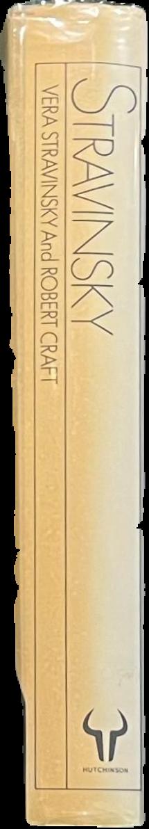Stravinsky : in pictures and documents / by Vera Stravinsky and Robert Craft live spine