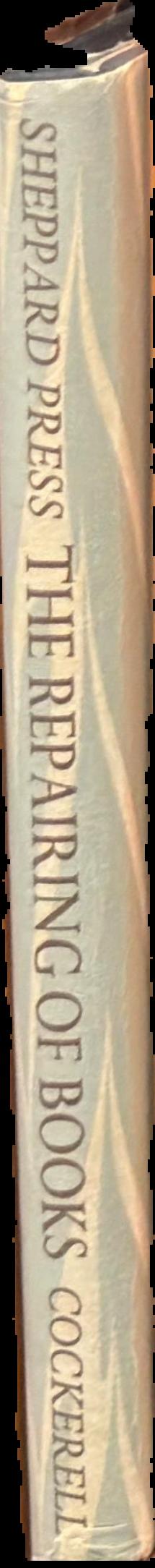 The repairing of books live spine