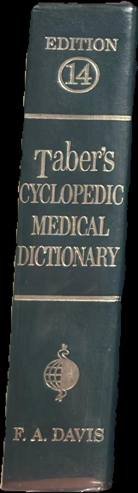 Taber's cyclopedic medical dictionary live spine