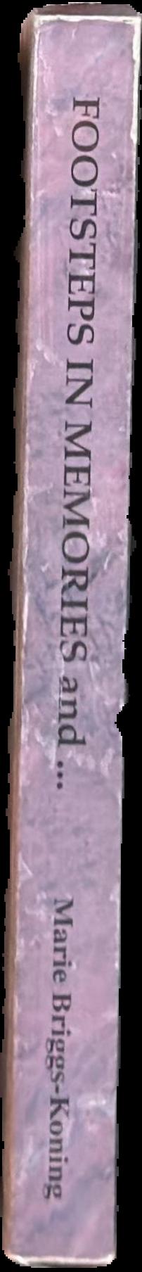 Footsteps in memories and ... : the relationship between a family in the Netherlands East Indies during the 1940's and world events of the time live spine