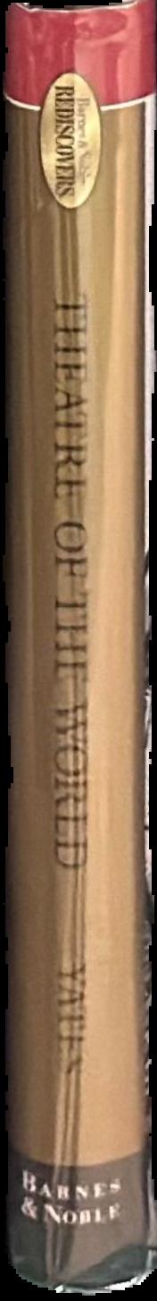 Theatre of the world / Frances A. Yates live spine