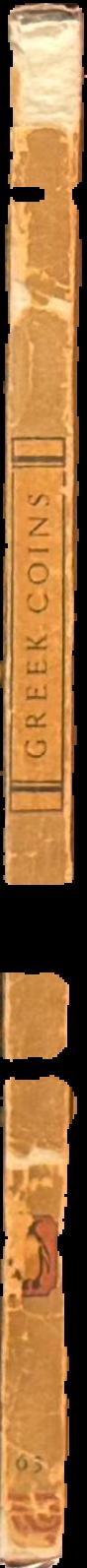 Catalogue of the Greek coins of Cyrenaica live spine