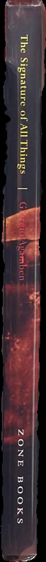 The signature of all things : on method live spine