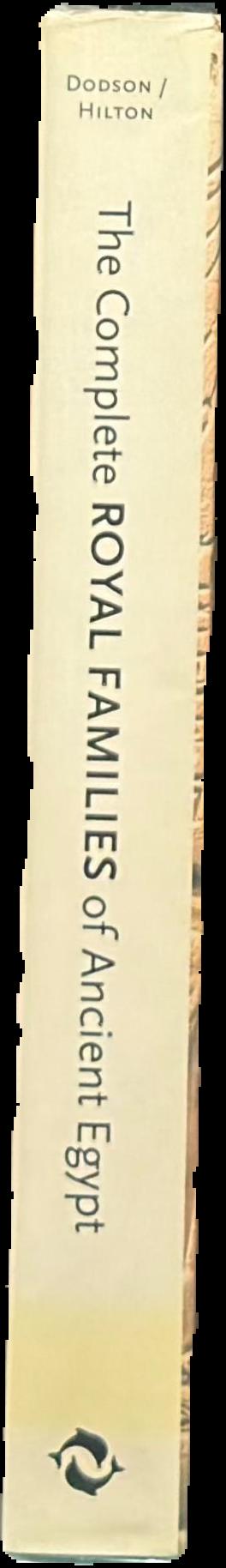 The complete royal families of ancient Egypt live spine