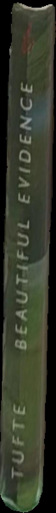 Beautiful evidence / Edward R. Tufte live spine