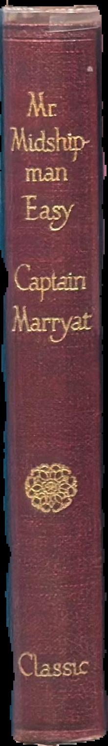 Mr Midshipman Easy / by Captain Marryat live spine
