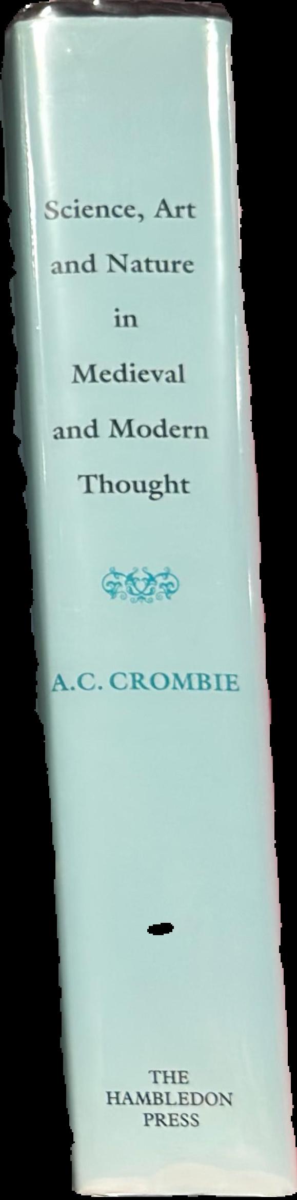 Science, art and nature in Medieval and modern thought live spine