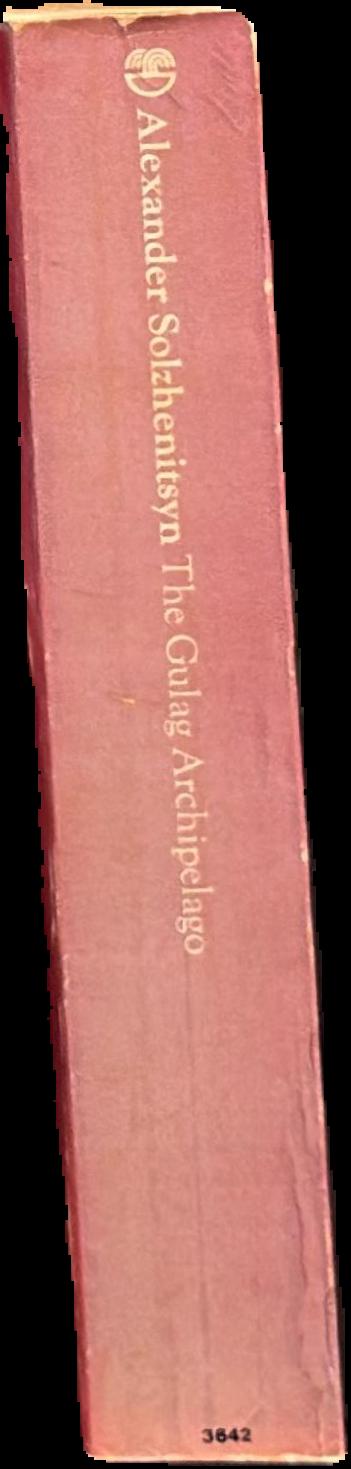 The Gulag archipelago 1918-1956 live spine