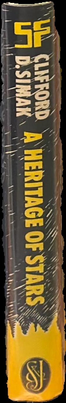 A heritage of stars / Clifford D. Simak live spine