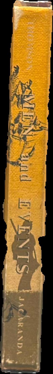 Men and events / edited by A. K. Thomson live spine