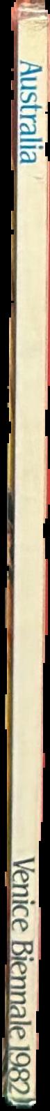 Australia, Venice Biennale 1982 : works by Peter Booth and Rosalie Gascoigne live spine