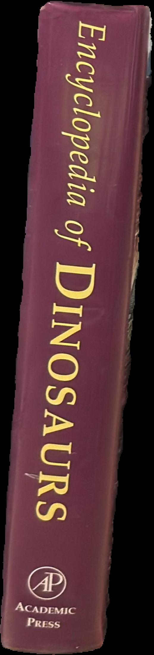 Encyclopedia of dinosaurs live spine